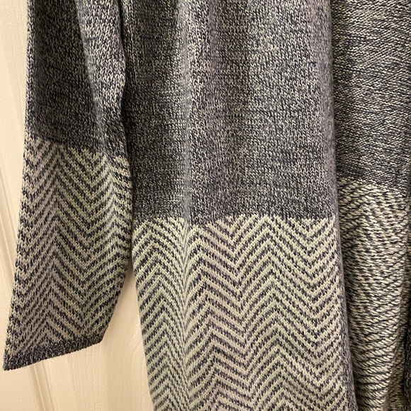 Karen Scott Cotton Turbo-Print Open Cardigan - Picture 5 of 8